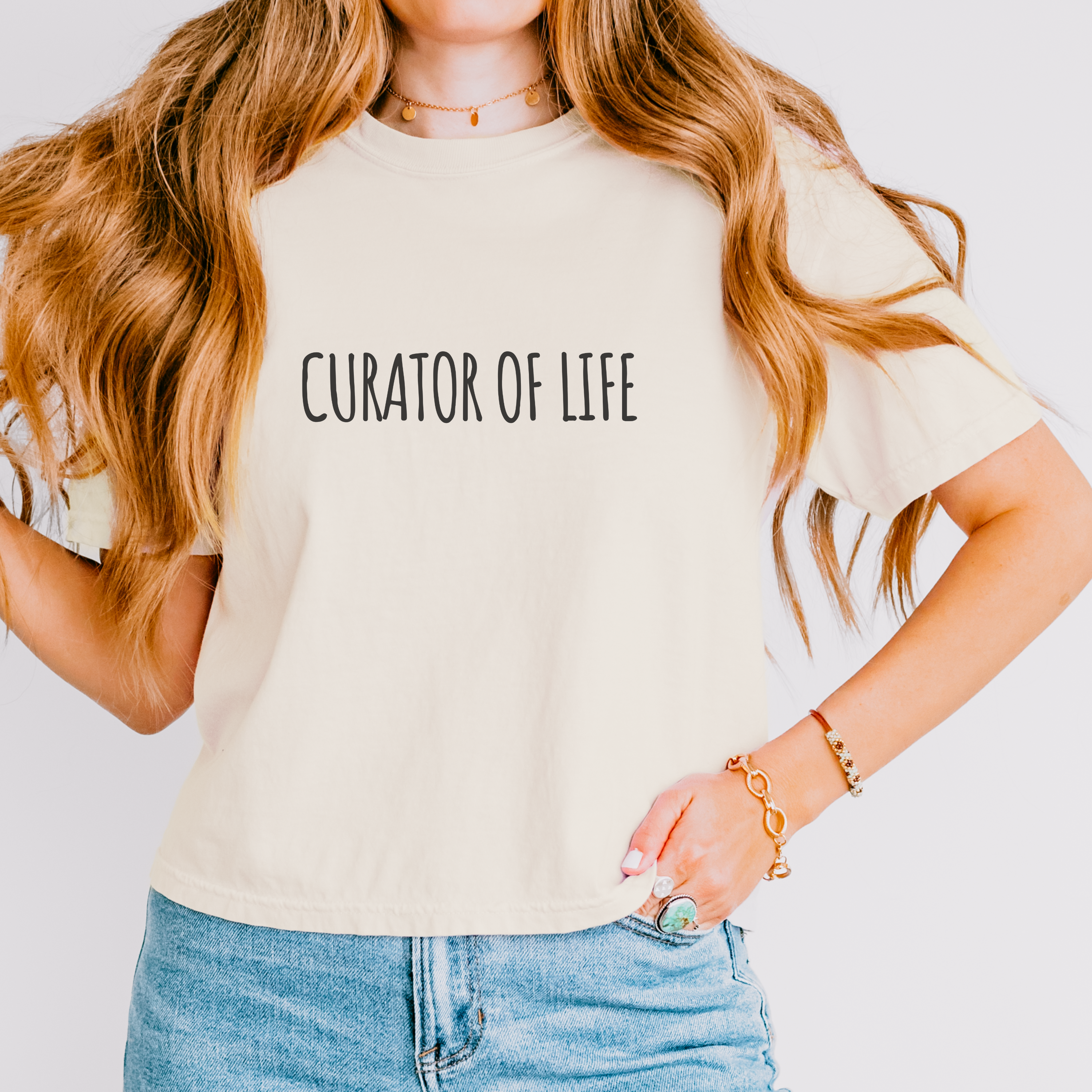 Pretty Abstract boxy t-shirt
