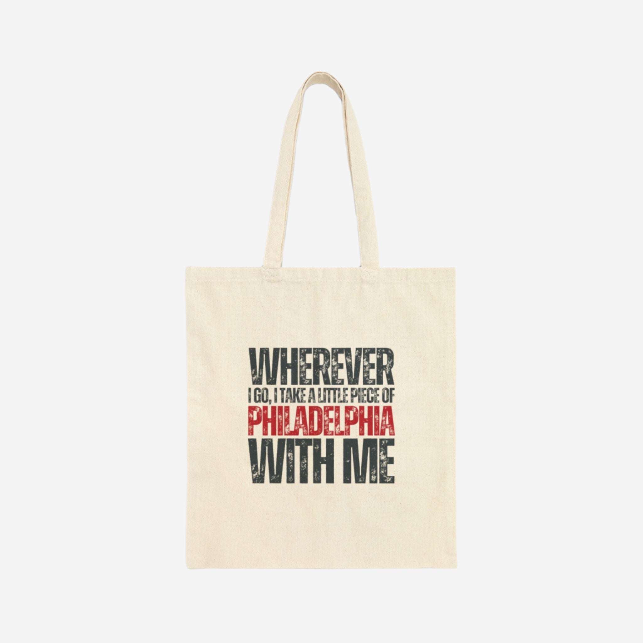 Canvas Tote Bag, Philadelphia | Cities Collection - Mythos Design
