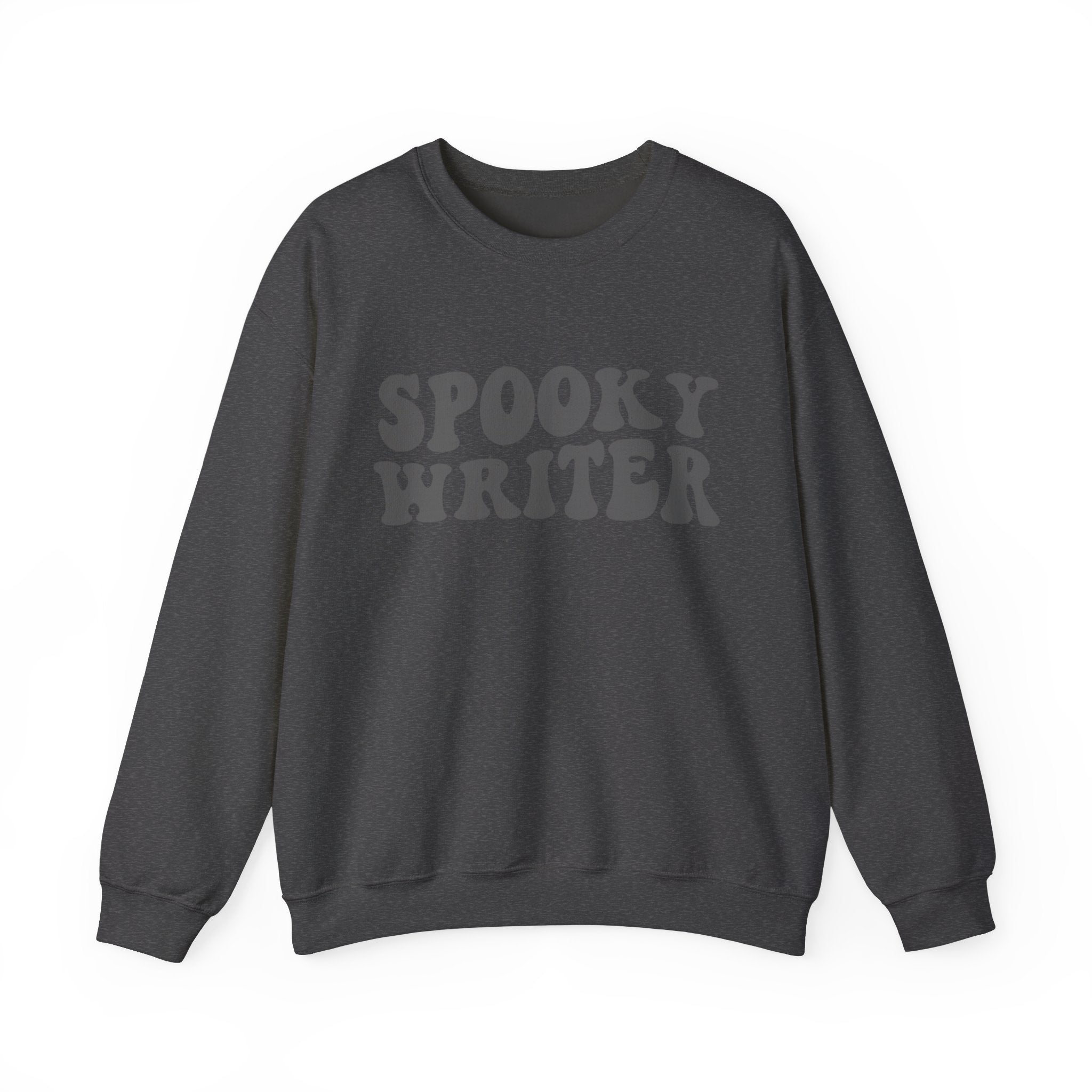 Spooky Writer Halloween Sweater | Unisex Retro Writing Sweatshirt - Mythos Design