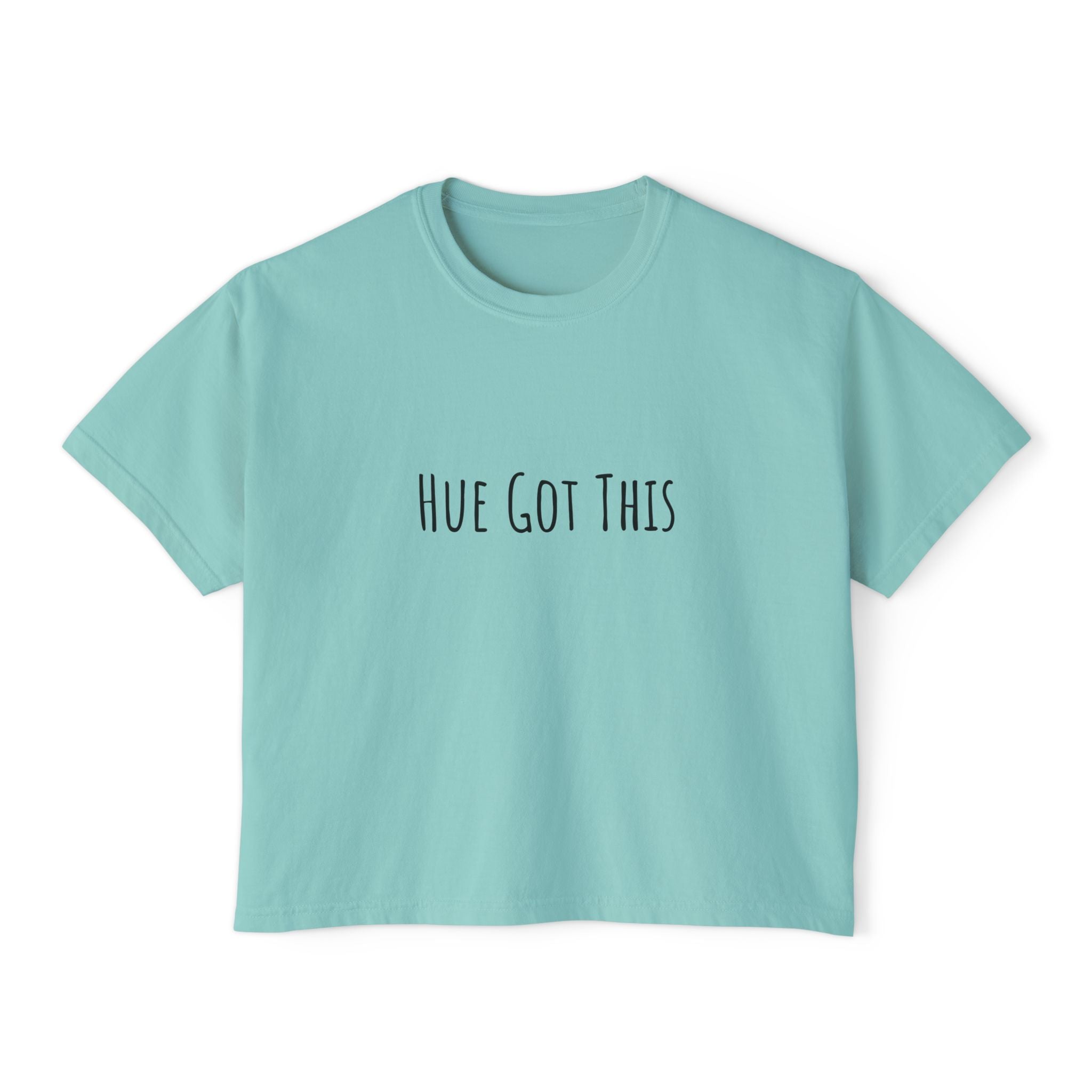 Boxy Artist Shirt | Hue Got This | Art Pun Series Gift - Mythos Design