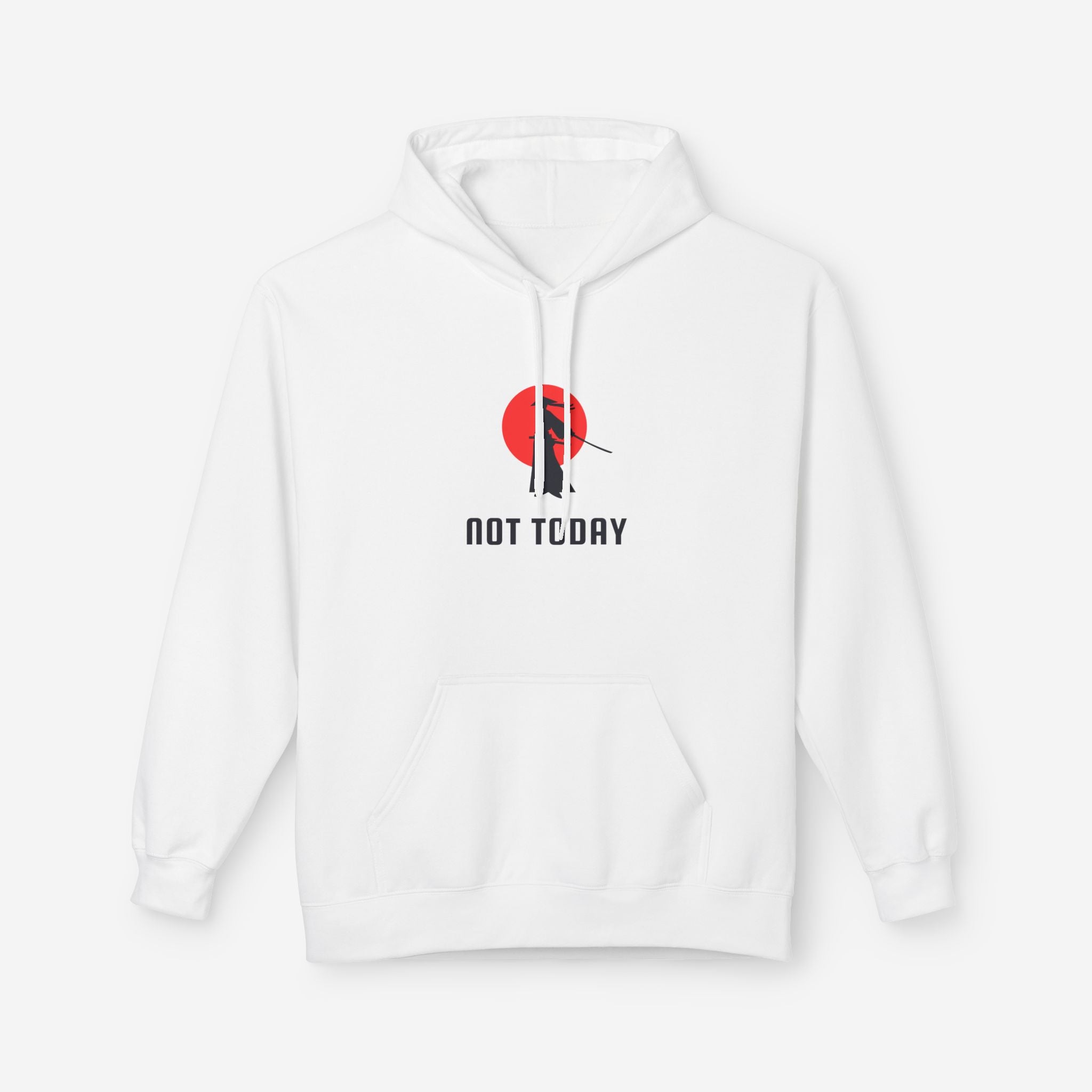 Not Today Hoodie, Onna-Bugeisha | Female Samurai Warrior Sweatshirt - Mythos Design