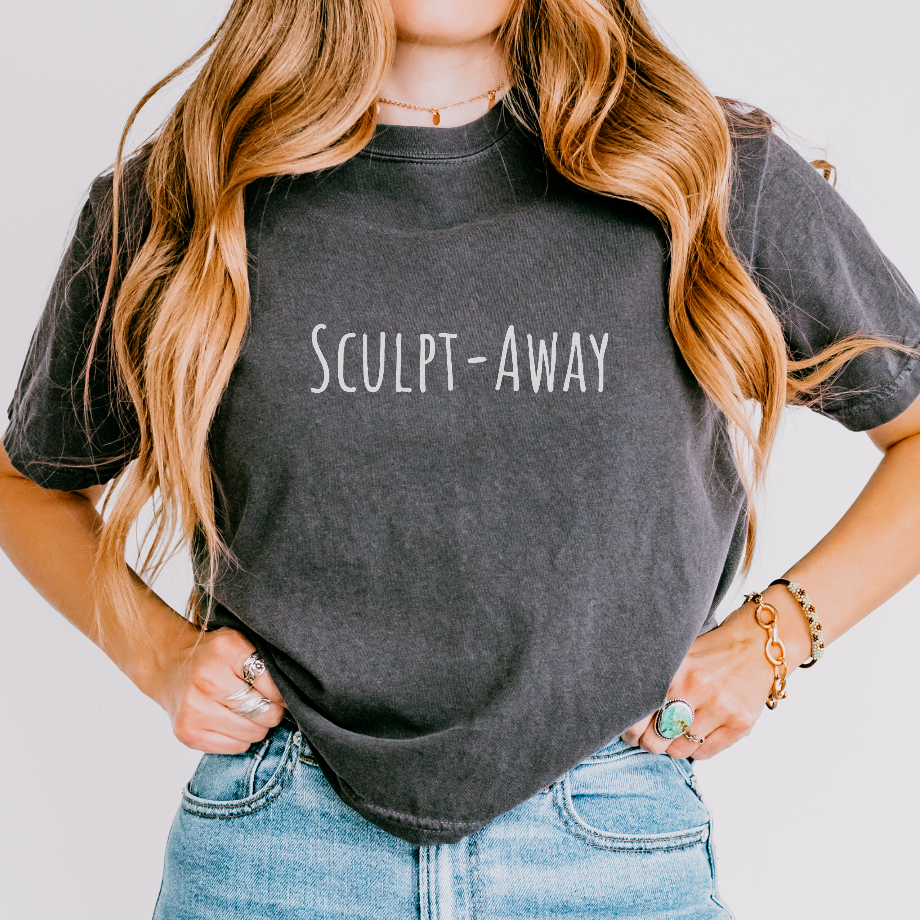 Boxy Artist Shirt | Sculpt-Away | Art Pun Series Gift - Mythos Design