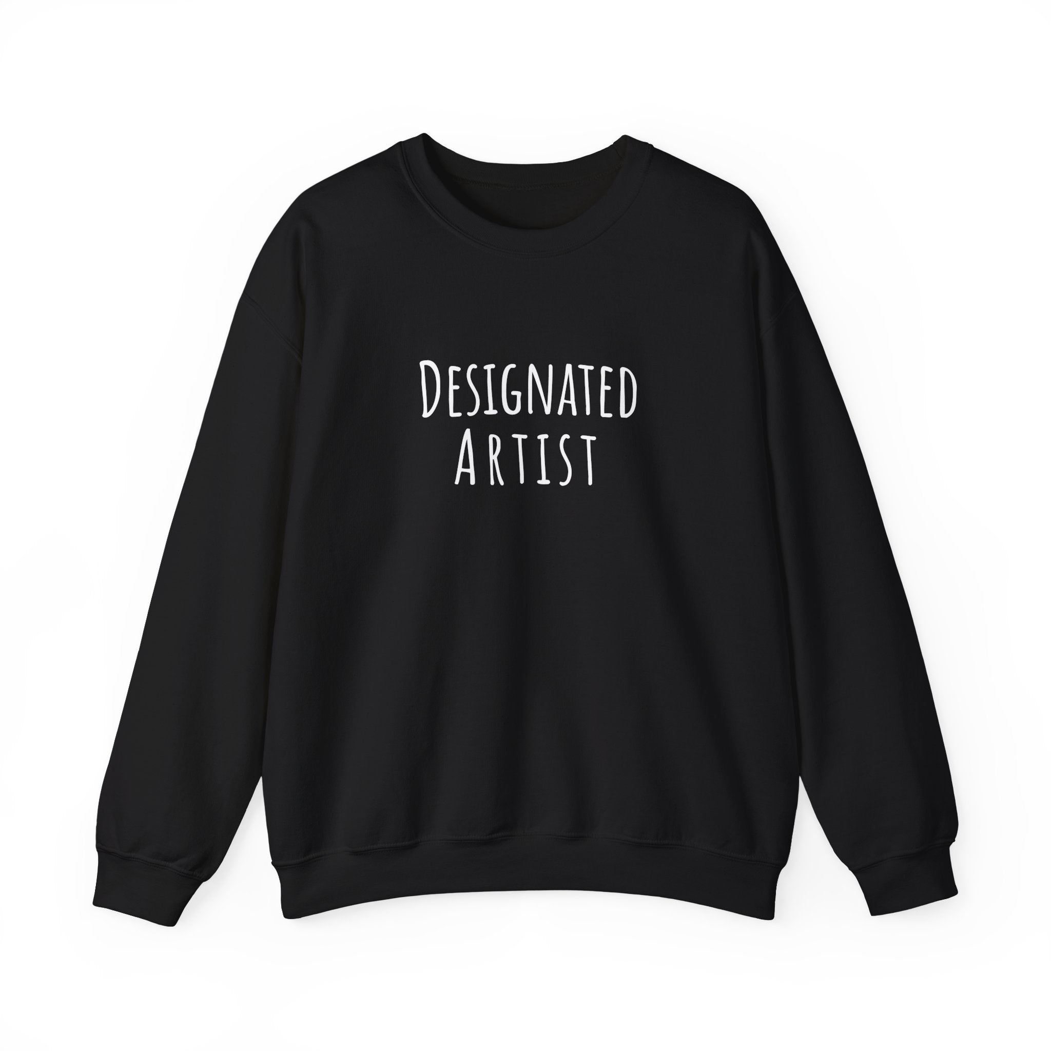 Unisex Artist Sweatshirt | Designated Artist | Art Pun Series Gift - Mythos Design