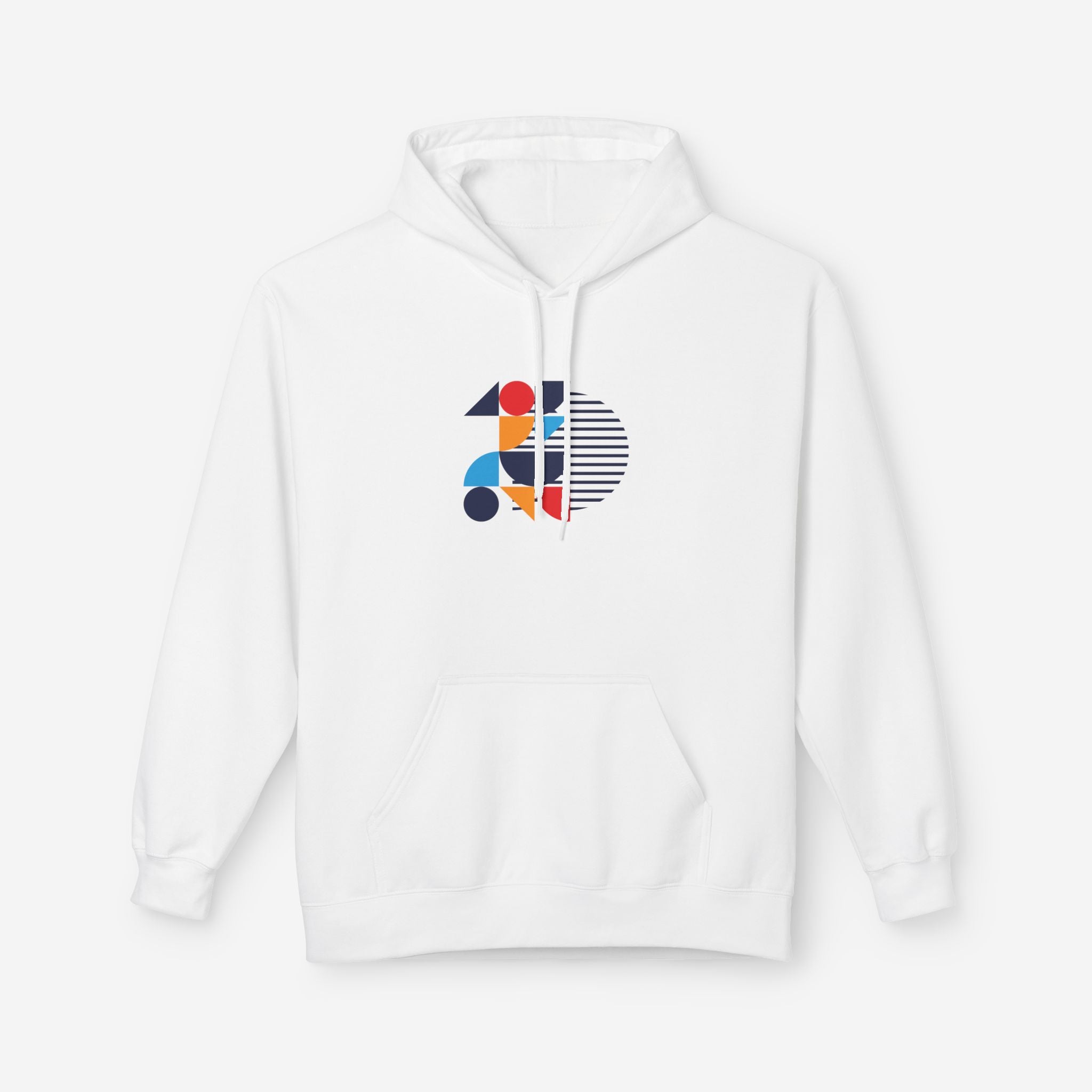 Bauhaus Hoodie, Wheels of Life | Geometric Art Sweatshirt - Mythos Design