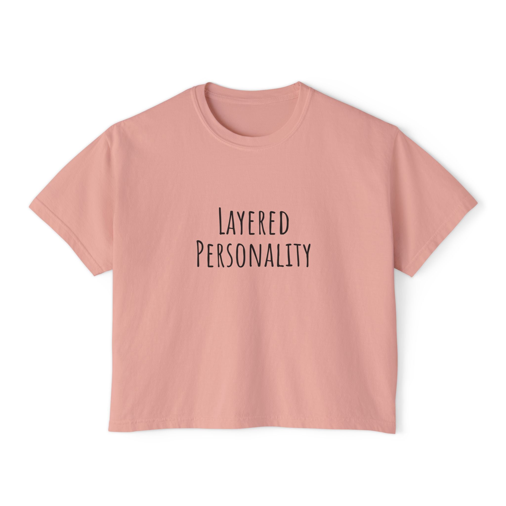 Boxy Artist Shirt | Layered Personality | Art Pun Series Gift - Mythos Design