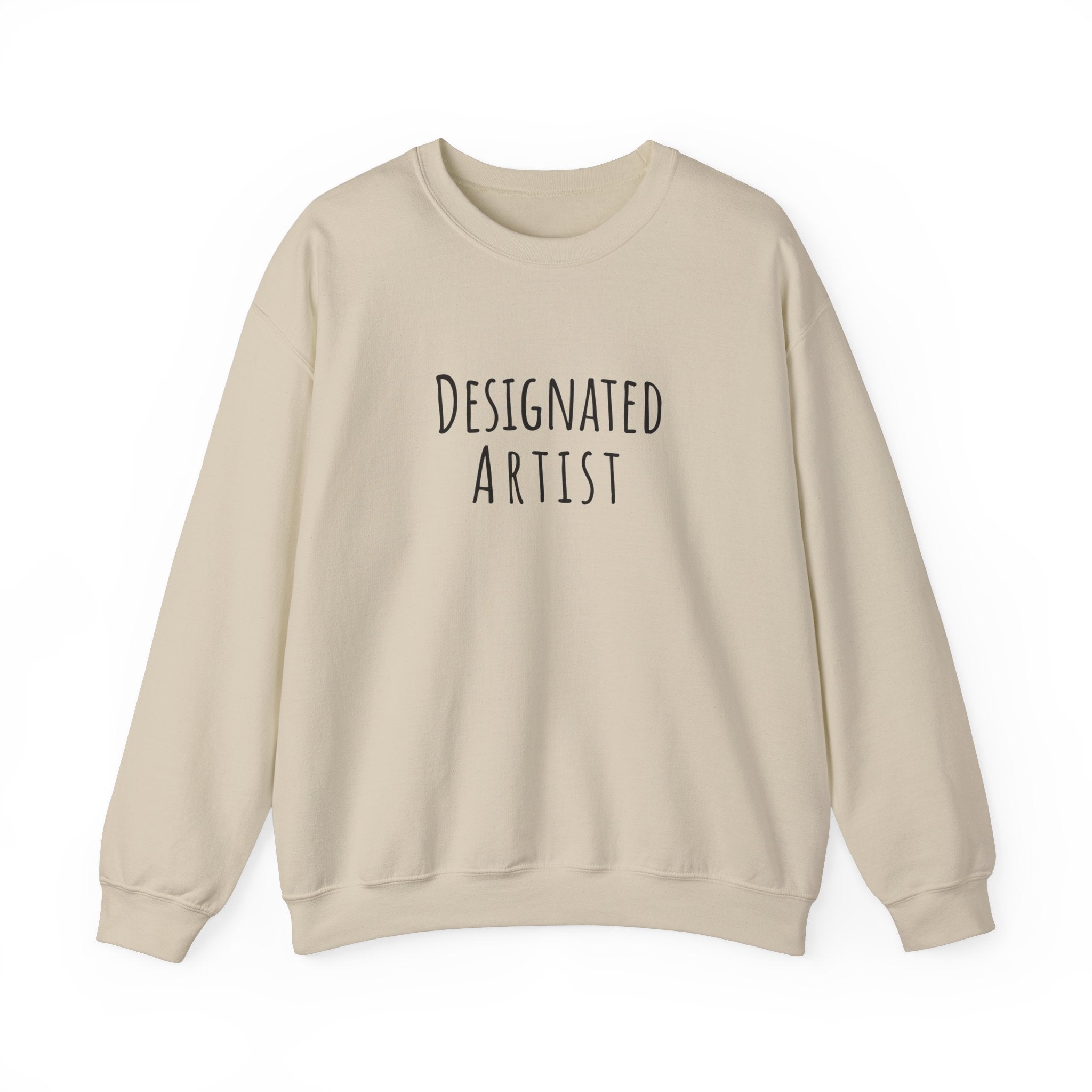Unisex Artist Sweatshirt | Designated Artist | Art Pun Series Gift - Mythos Design