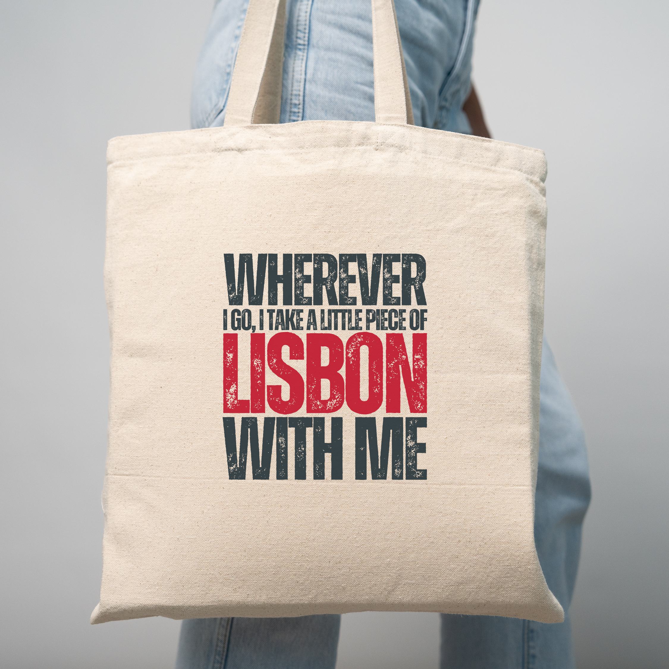 Canvas Tote Bag, Lisbon | European Cities Collection - Mythos Design
