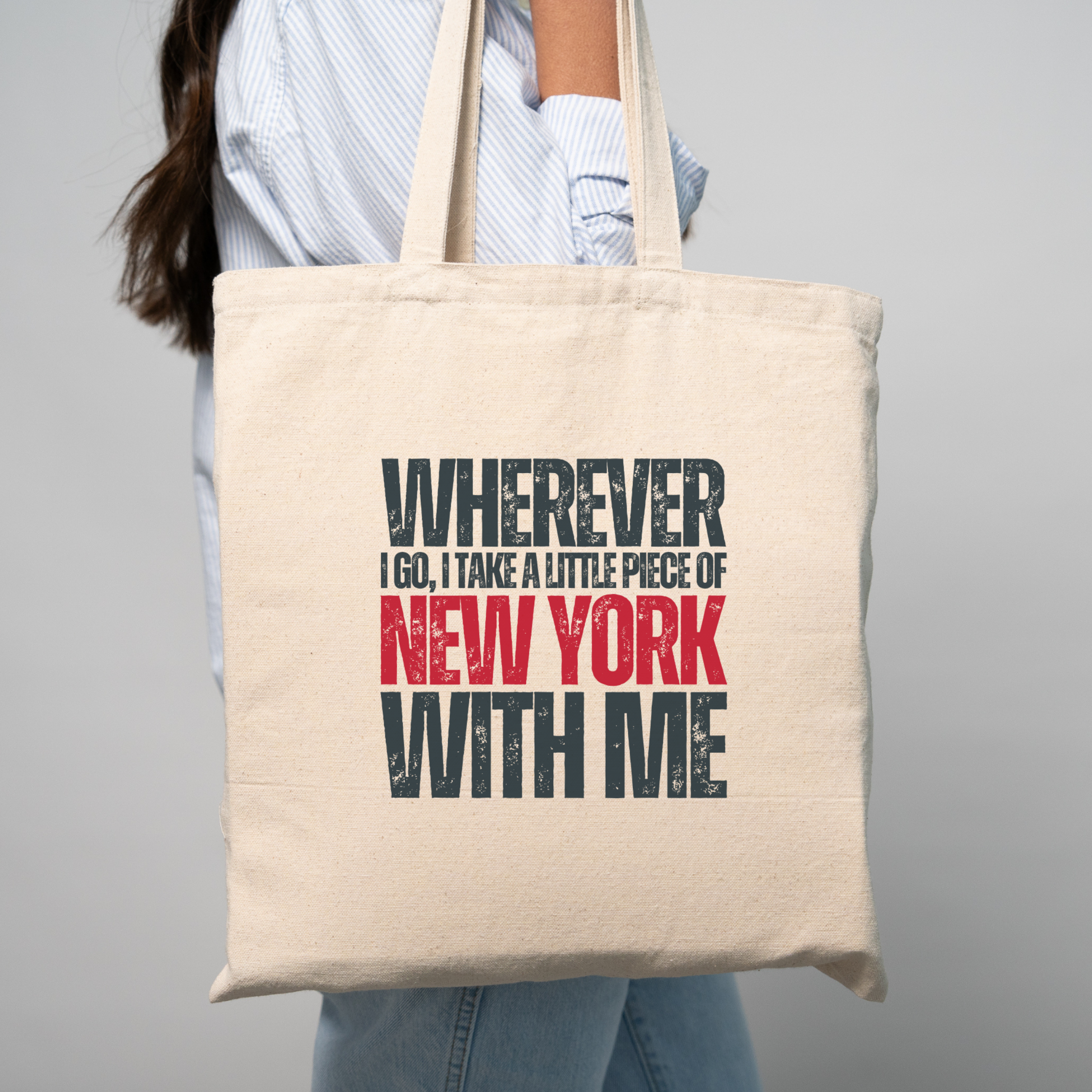 Canvas Tote Bag, New York | Cities Collection - Mythos Design