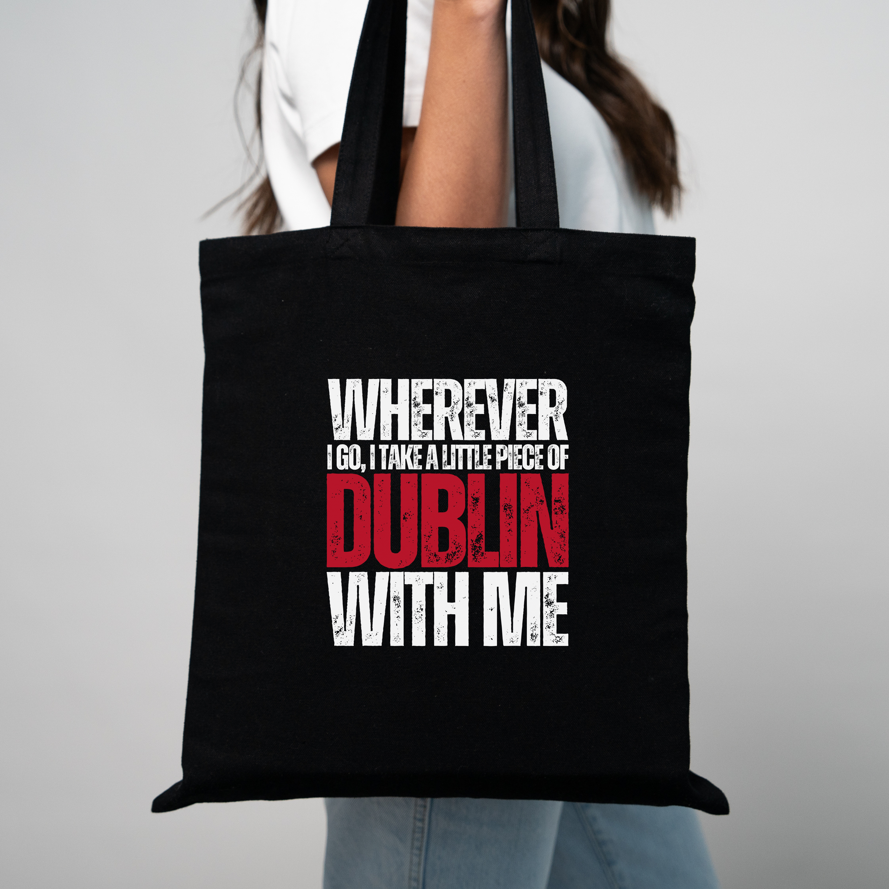 Canvas Tote Bag, Dublin | European Cities Collection - Mythos Design