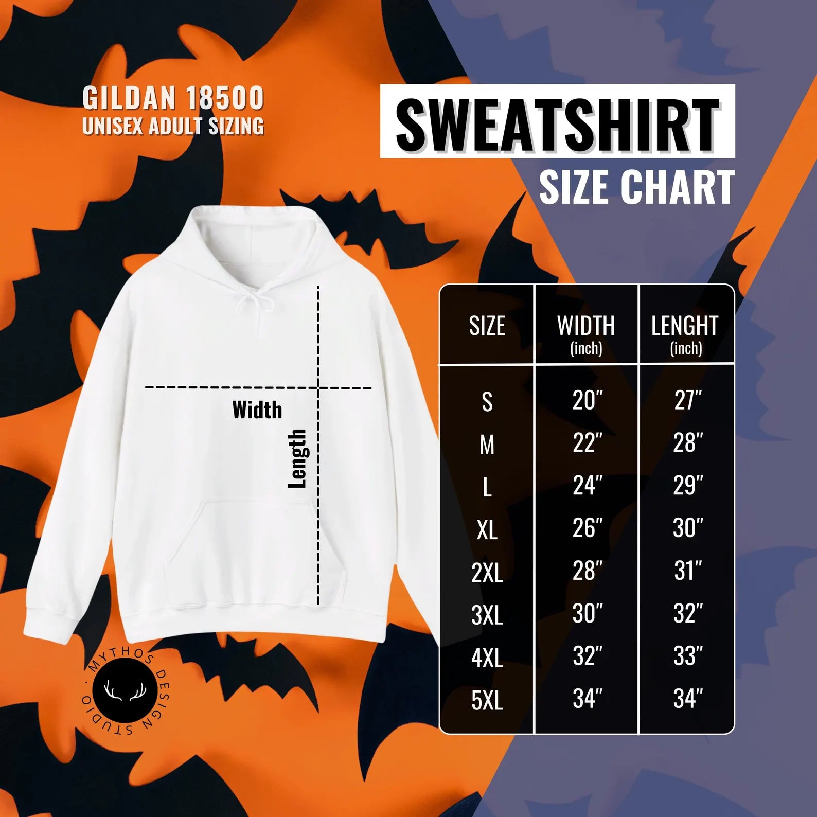 Spooky Writer Halloween Hoodie | Unisex Eco-Friendly Pullover - Mythos Design