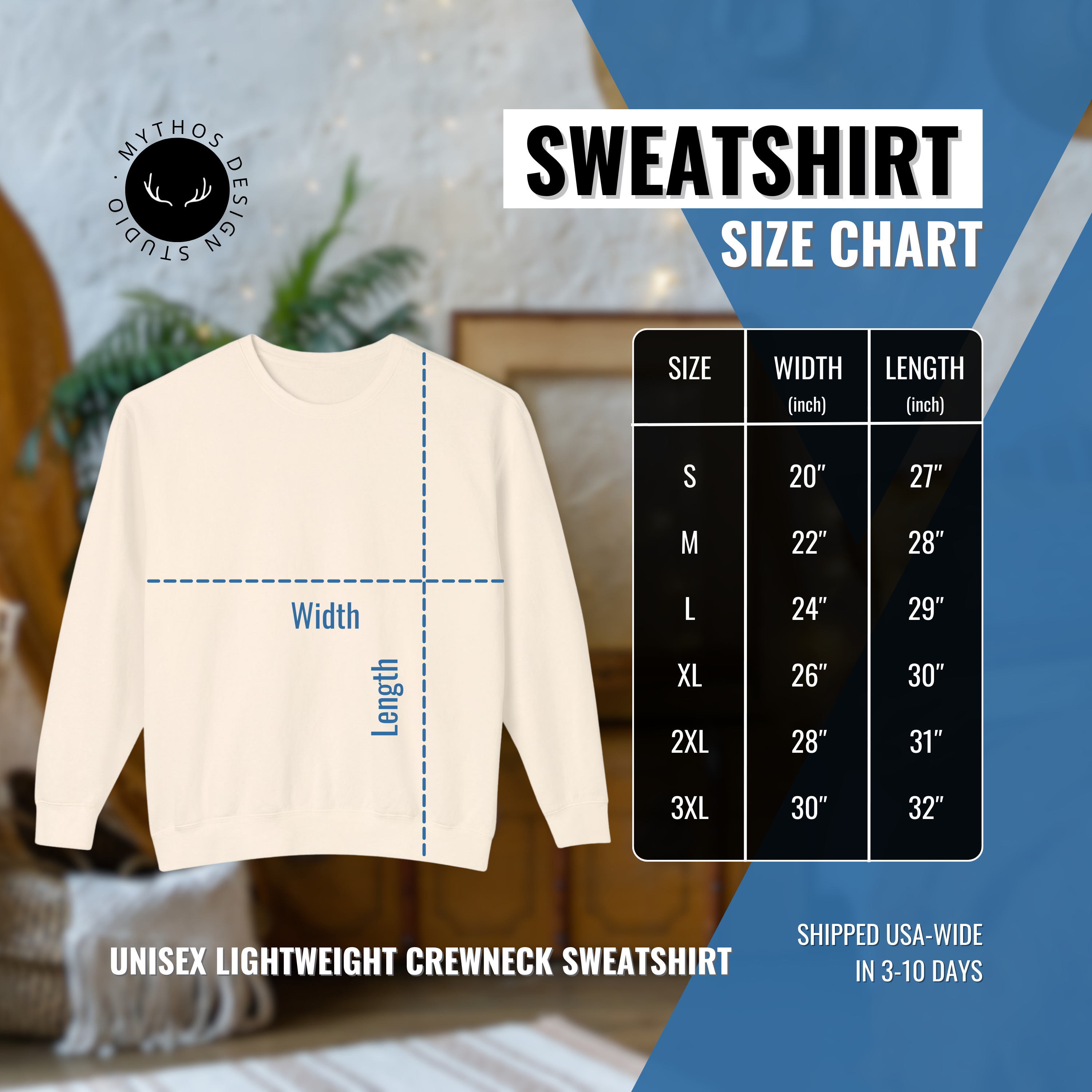 Bauhaus Collection, Pathway Ascend | Geometric Cotton Sweatshirt - Mythos Design